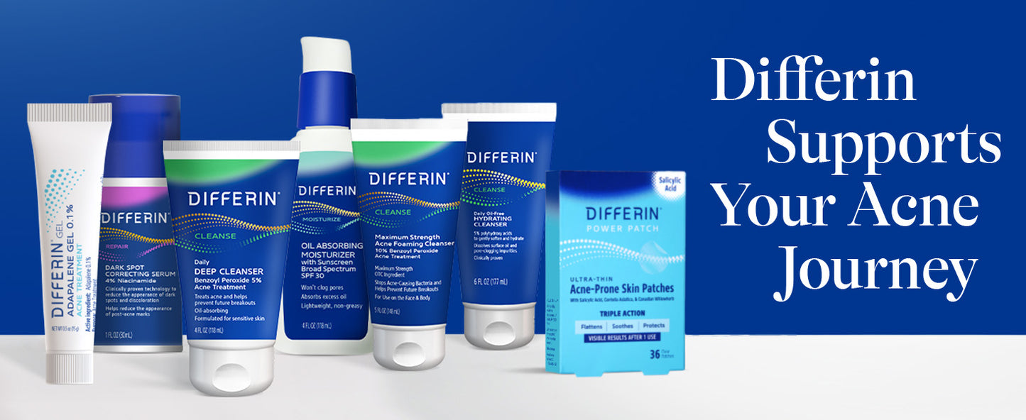 Zermet 1 Differin Acne Treatment Gel, 30 Day Supply, Retinoid Treatment for Face with 0.1% Adapalene, Gentle Skin Care for Acne Prone Sensitive Skin, 15g Tube (Packaging May Vary)