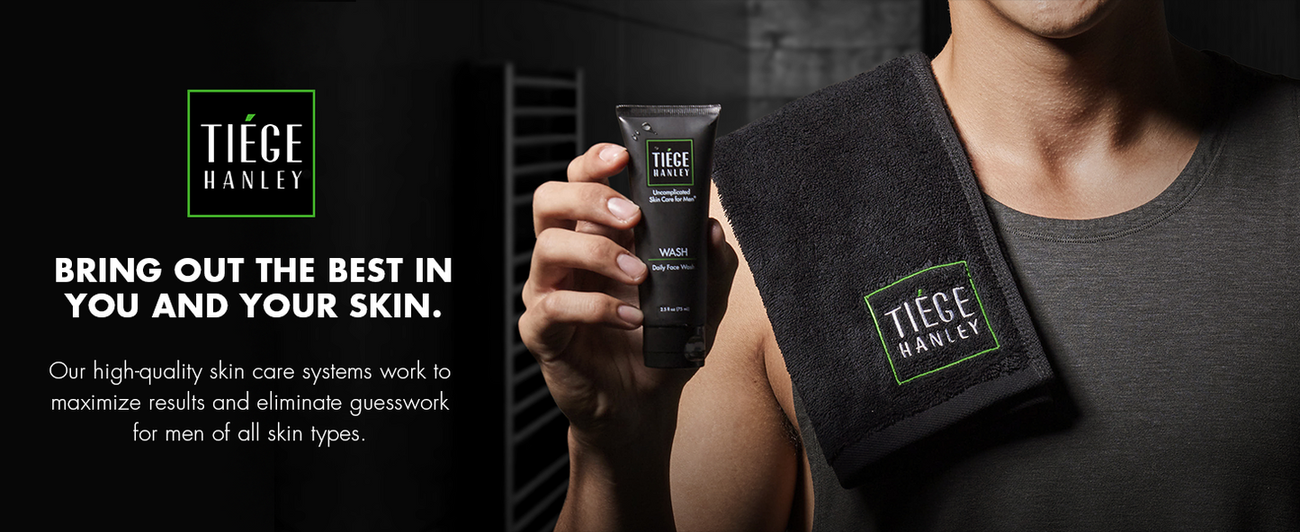 Zermet 1 Tiege Hanley Men’s Skin Care Set, Advanced Routine (System Level 2) – Face Wash, Scrub, Moisturizer & Eye Cream for Fine Lines, Under-Eye Bags Correction, Smoother Skin Texture