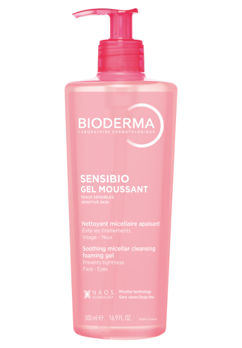 Zermet 1 Bioderma - Sensibio - H2O Micellar Water - Makeup Remover Cleanser - Face Cleanser for Sensitive Skin