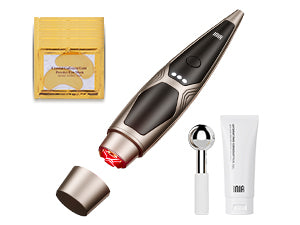 Zermet 1 Zermet 1 3-in-1 Red Light Therapy for Face and Neck Facial Massager True Beauty Glow Device, Lifting & Firming Skincare Tool