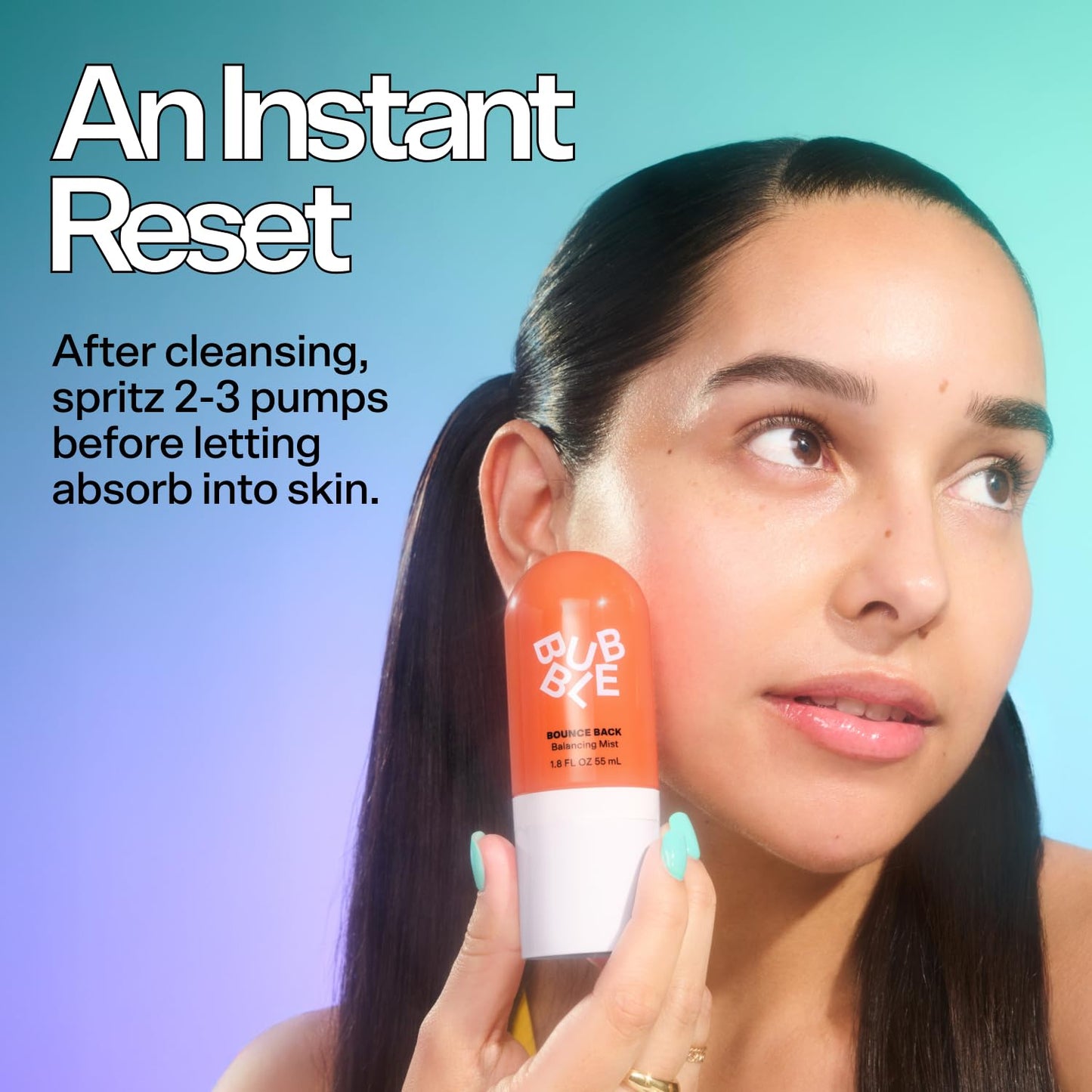 Zermet 1 Zermet 1 Skincare Bounce Back Hydrating Toner Spray - Balancing + Pore Minimizing Toner for Face - Made With Niacinamide + Willow Bark to Help Even and Mattify Oily Skin - On-The-Go Skin Care (55ml)