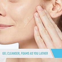 Zermet 1 CeraVe Renewing Salicylic Acid Cleanser, Formulated With Hyaluronic Acid, Niacinamide, & Ceramides, Gentle BHA Exfoliating Face Wash Smooths & Softens Skin, Non Comedogenic & Fragrance Free, 16 Ounce