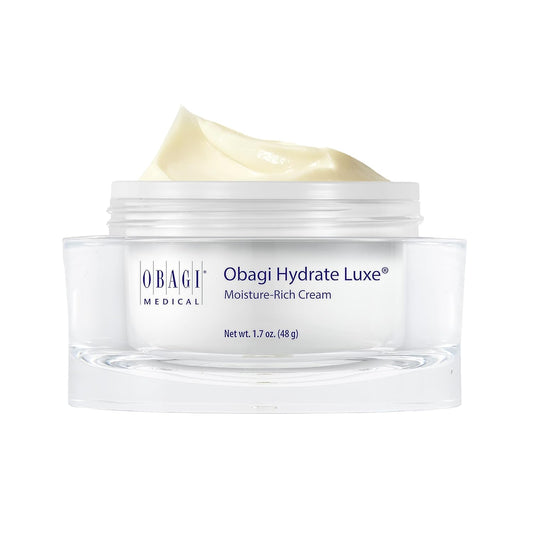 Zermet 1 Obagi Hydrate Luxe Ultra-Rich Moisturizer – Non-Comedogenic with Tara Seed Extract and Biomimetic Peptides – Night Face Cream for Dry, Sensitive, or Aging Skin