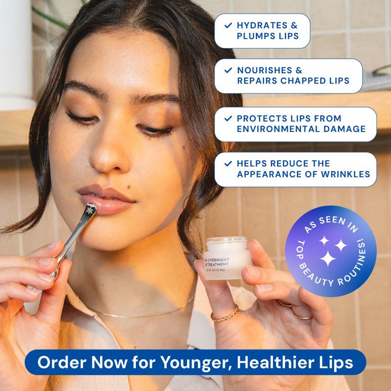 Zermet 1  Overnight Moisturizing Lip Treatment Luxury Shea Lip Care Handy Oil