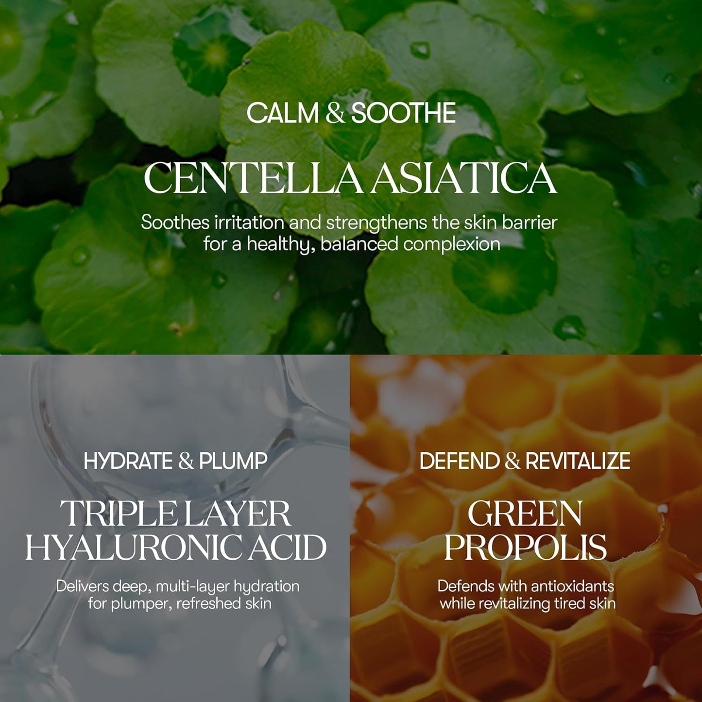 Zermet 1 Zermet 1 Daily Soothing Mask 30 Sheets, Centella Asiatica & Hyaluronic Acid for Moisturizing & Hydrating, Instant Calm & Glow, Skin Softening Facial Mask, Korean Face Mask