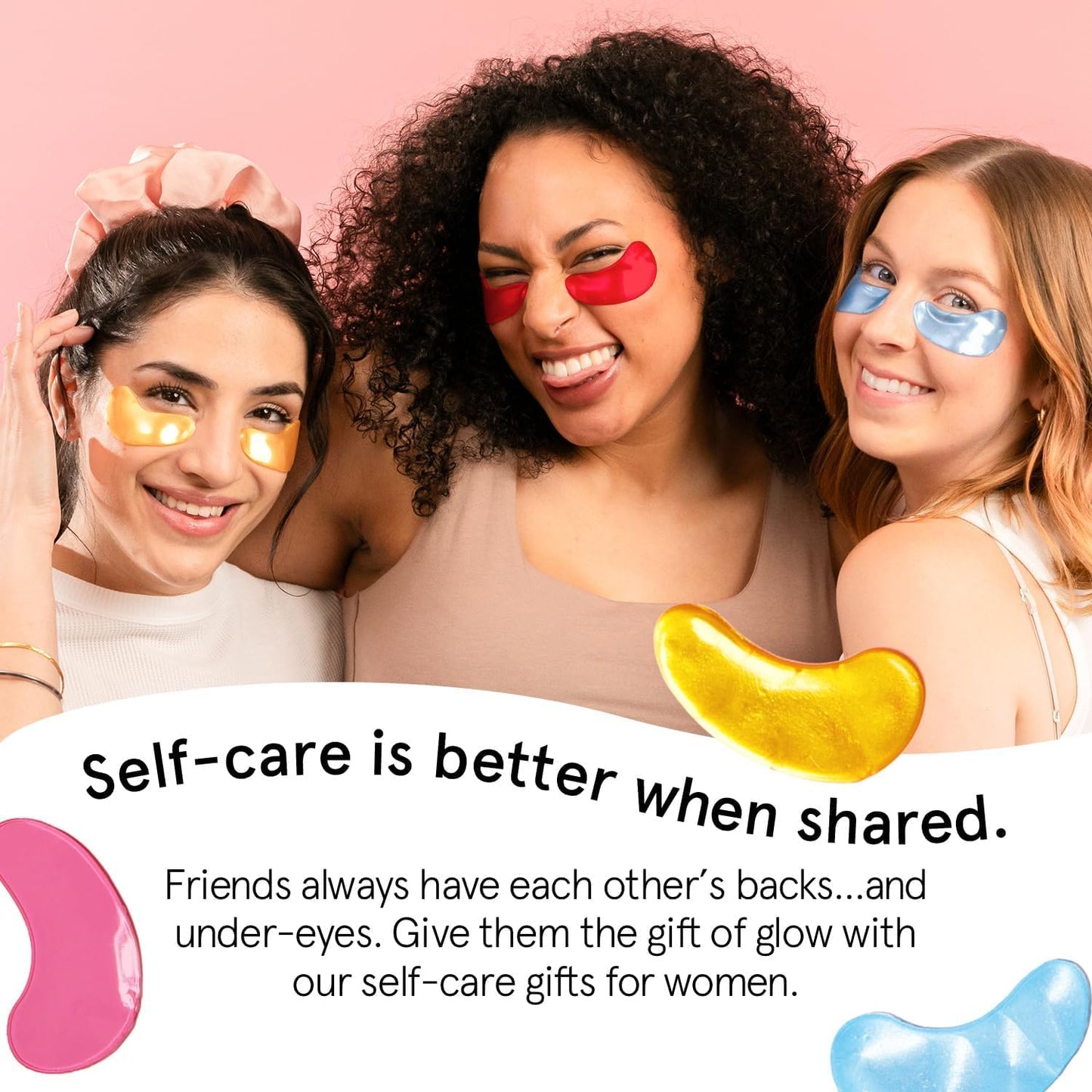 Zermet 1 grace & stella Under Eye Patches (12 pairs) Eye Masks for Puffy Eyes and Dark Circles - Birthday Gifts for Women, Bachelorette Party Favors, Bridesmaid, Self Care and Relaxation Gifts for Her - Vegan