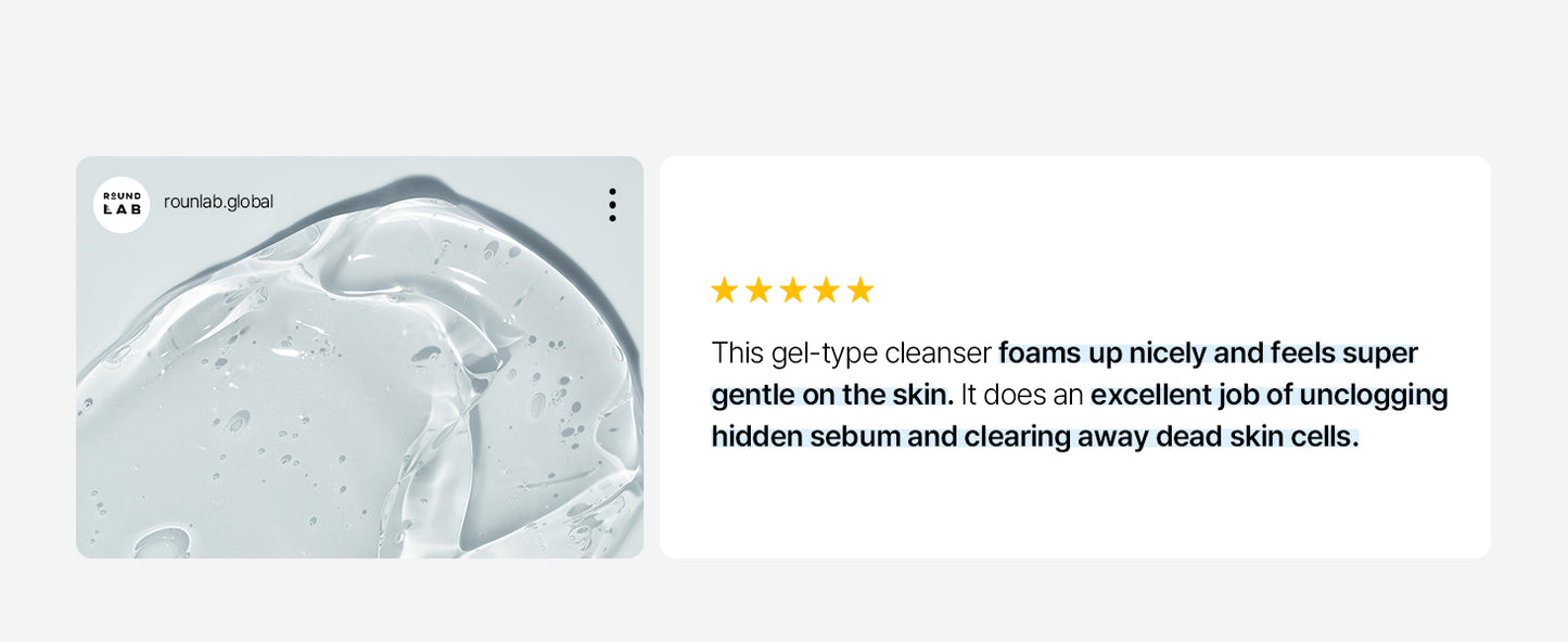 Zermet 1 Zermet 1 Birch Juice Moisturizing Cleanser | Unclogs hidden sebum, Clears away dead skin cells., Soothing, Low pH, Gel Type Cleanser (5.07 fl.oz)