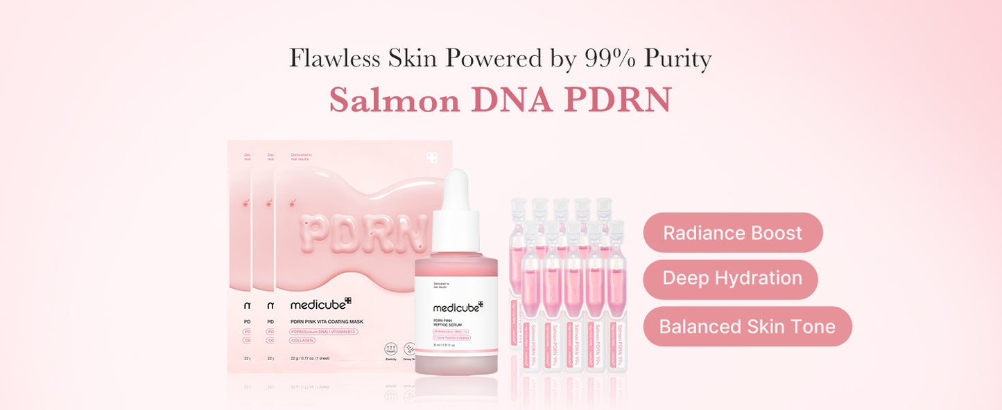 Zermet 1 medicube Pink Zermet 1  Trio Gift Set for Glass Glow Skin -Hydrating, Firming, and Radiance-Boosting Skincare Set for Women & Girls | With Salmon DNA Zermet 1 , Peptides and Pink Vitamin | Korean Skincare