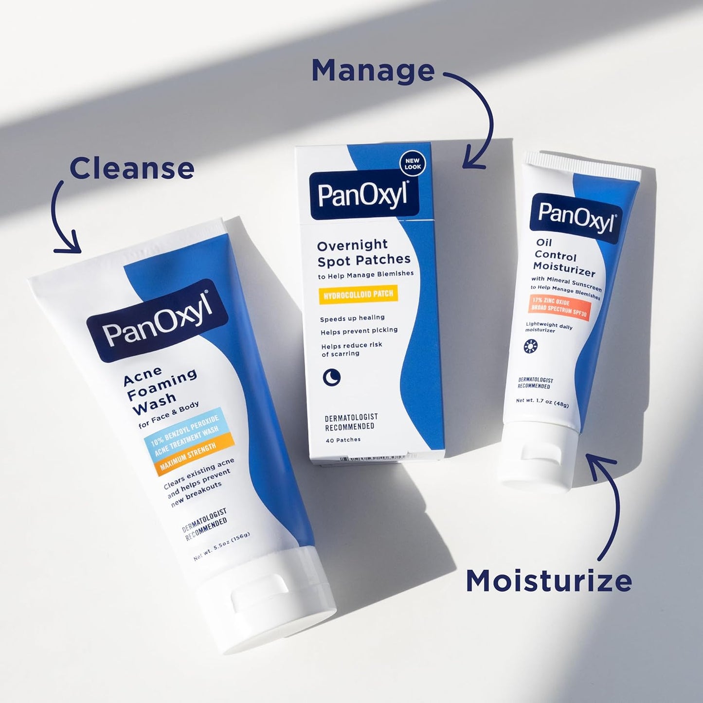 Zermet 1 PanOxyl Acne Foaming Wash Benzoyl Peroxide 10% Maximum Strength Antimicrobial, 5.5 Oz