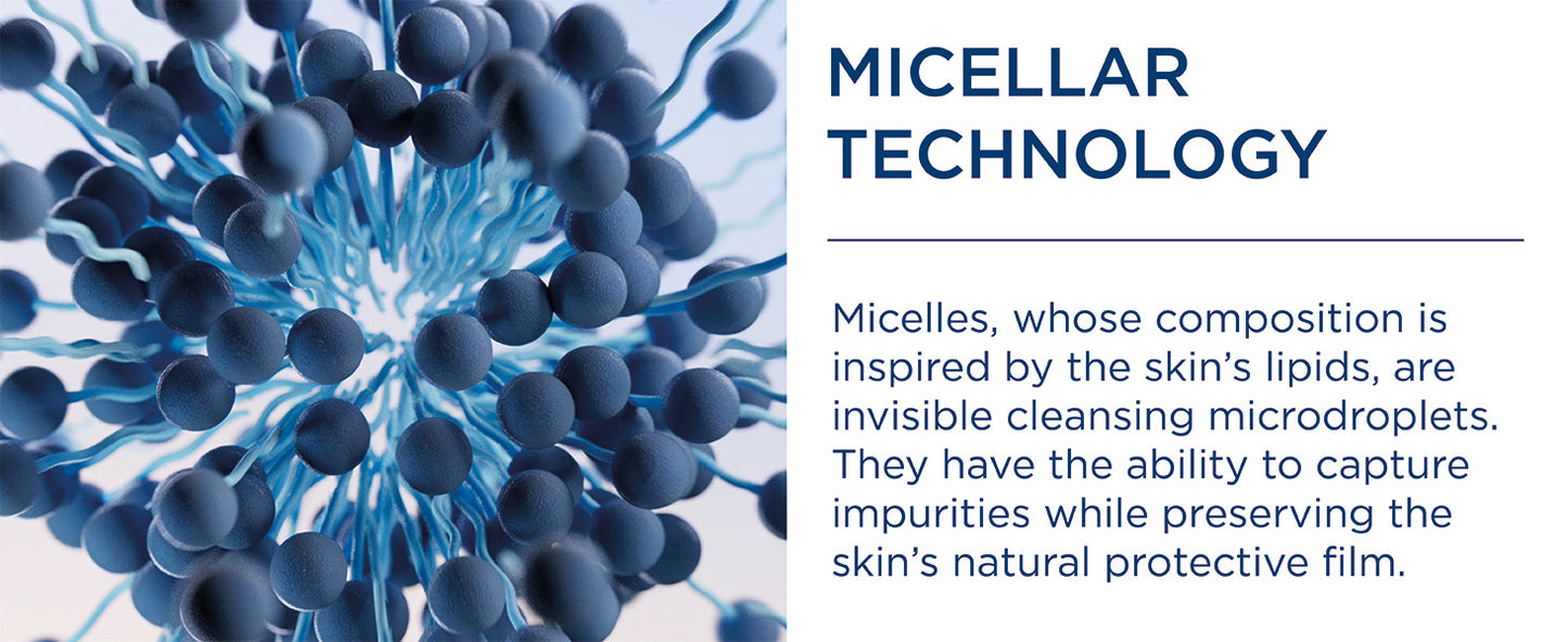 Zermet 1 Bioderma - Sensibio - H2O Micellar Water - Makeup Remover Cleanser - Face Cleanser for Sensitive Skin