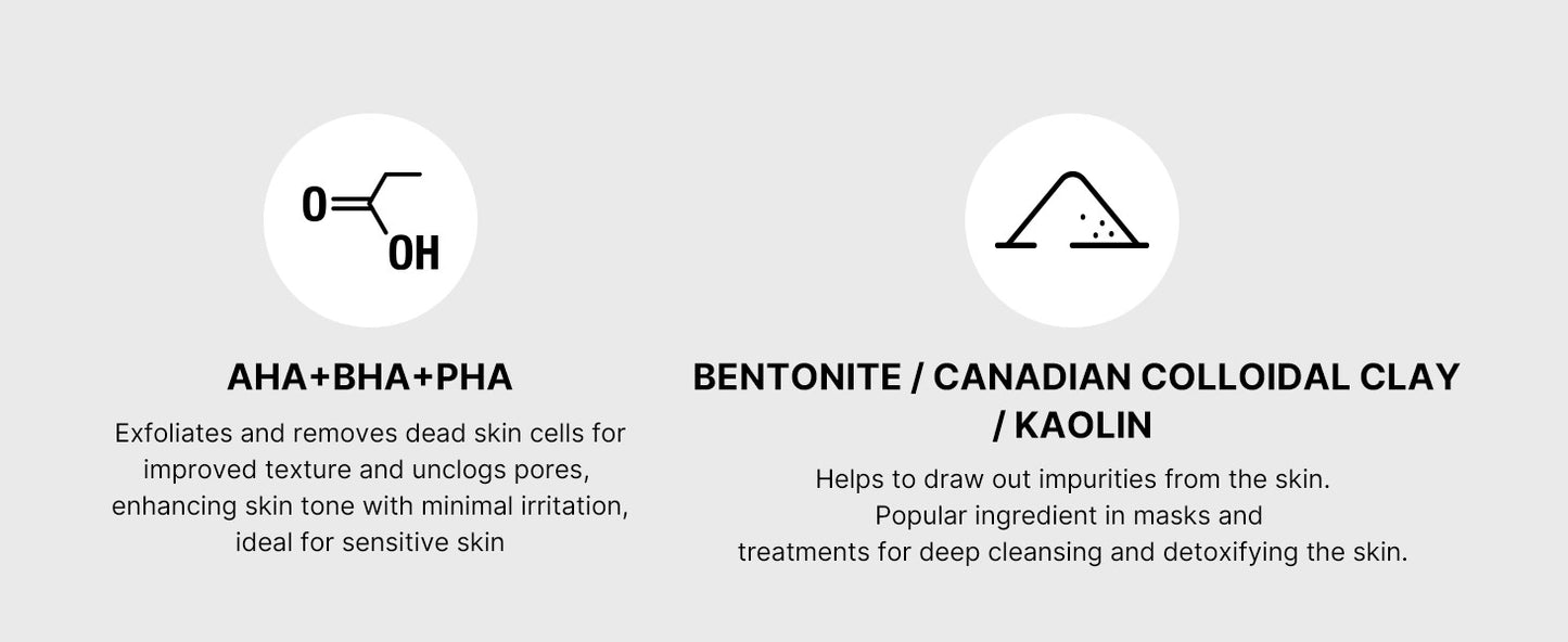 Zermet 1 Medicube Zero Pore Blackhead Mud Facial Mask - Skin Cooling & Pore Tightening - 3 Minute Quick Dry Formula with AHA, BHA, PHA, and Pore-Purifying Clay - Korean Mud Mask 3.52 oz