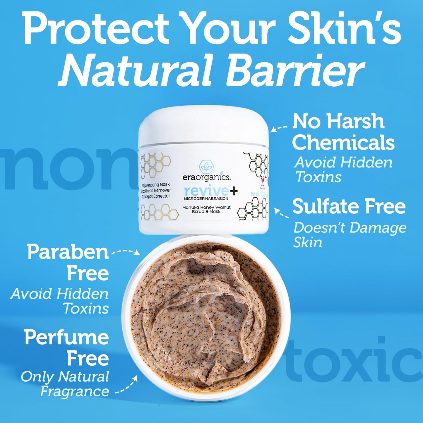 Organics Microdermabrasion Scrub Exfoliator Mask