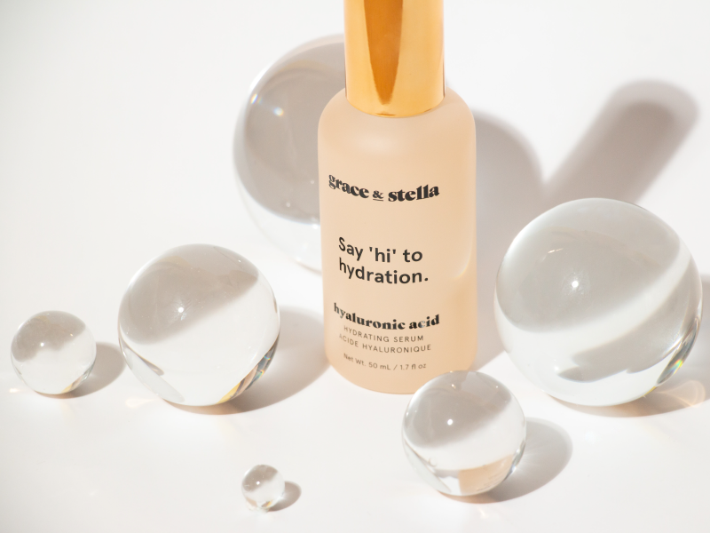 Zermet 1 grace & stella Award Winning Hyaluronic Acid Serum (50ml/1.7 fl oz) Hydrating Hyaluronic Acid Serum for Face - Acido Hialuronico for Women - Remove Fine Lines, Wrinkles, Anti Aging - Vegan Skincare