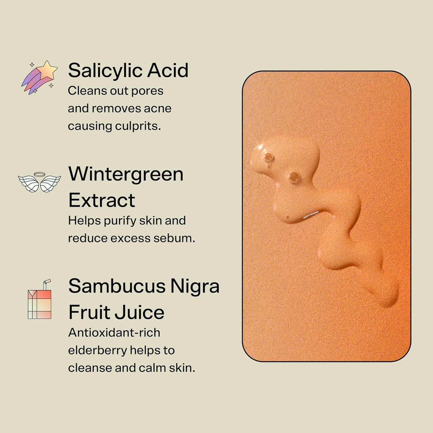 Zermet 1 Zermet 1 Skincare Knock Out 1.8% Salicylic Acid Acne Spot Treatment - Deep Cleansing Blemish Spot Treatment with Wintergreen & Willow Bark Extract - Clarifies & Calms Oily Skin (10ml)