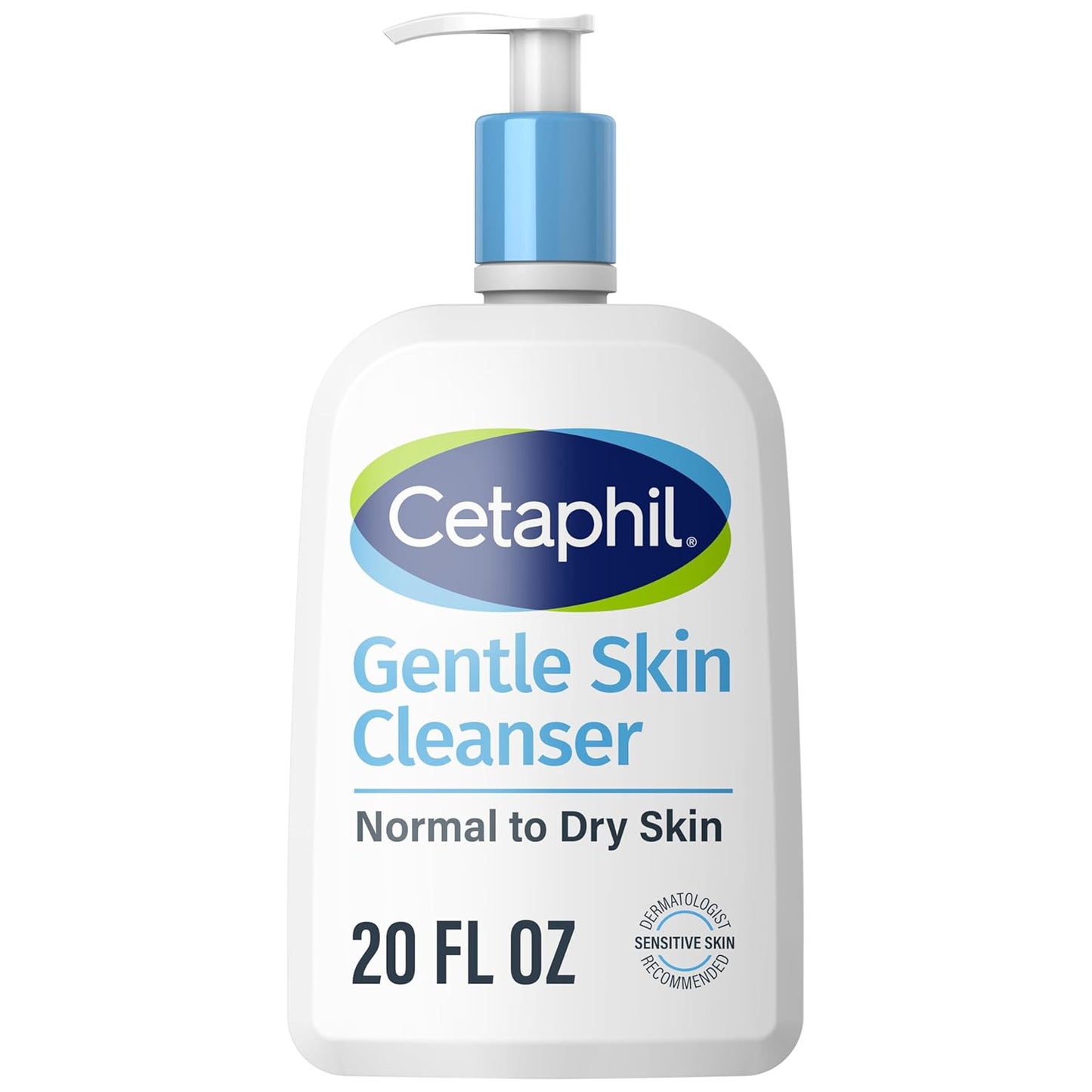 Zermet 1 Cetaphil Face Wash, Hydrating Gentle Skin Cleanser for Dry to Normal Sensitive Skin, 20 oz, Fragrance Free, Soap Free and Non-Foaming
