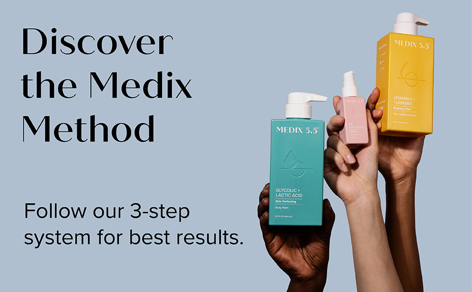 Zermet 1 Medix 5.5 Retinol Body Lotion Firming Moisturizer | Crepey Skincare Treatment | Retinol Body Cream | Anti Aging Firming Cream For Women Targets Look Of Crepe Skin, Wrinkles, & Sagging Skin, 15 Fl Oz