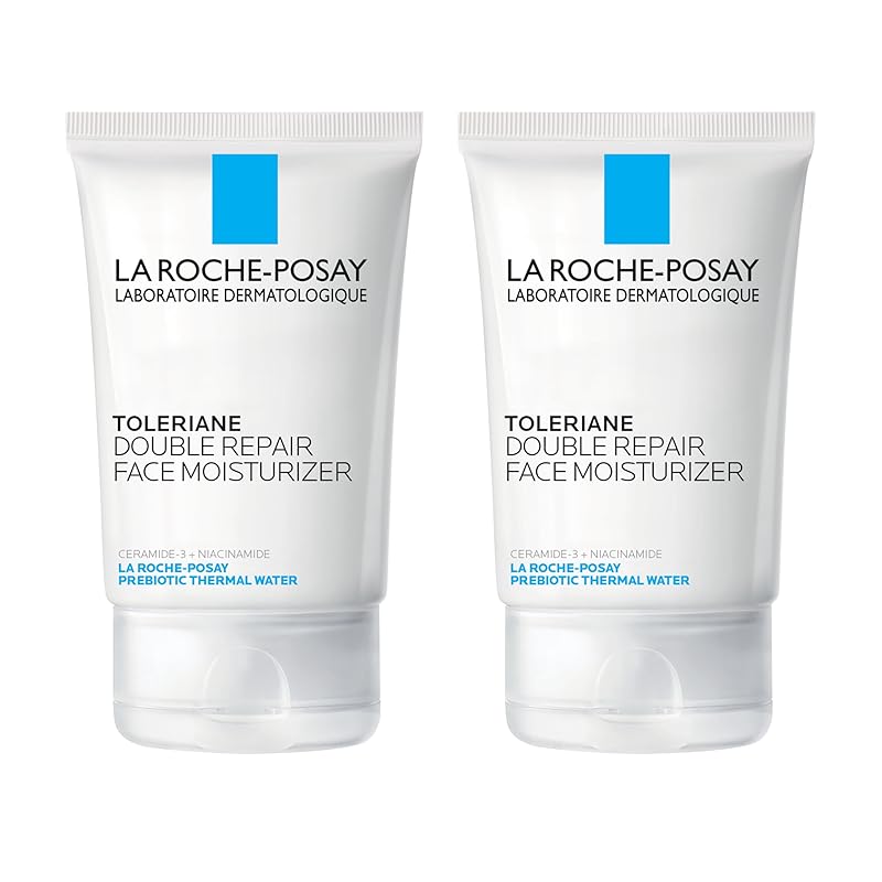 Zermet 1 La Roche-Posay Toleriane Double Repair Face Moisturizer, Daily Moisturizer Face Cream with Ceramide & Niacinamide for All Skin Types, Immediate Comfort & Long Lasting Hydration, Fragrance Free