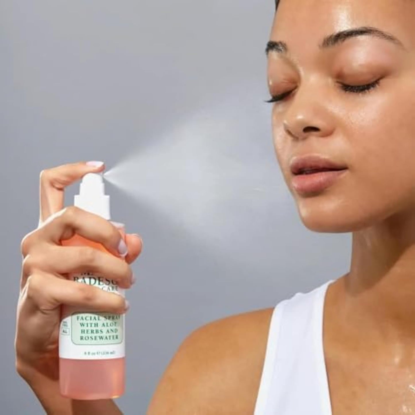 Zermet 1 Mario Badescu Facial Spray with Aloe, Herbs and Rose Water for All Skin Types, Face Mist that Hydrates, Rejuvenates & Clarifies