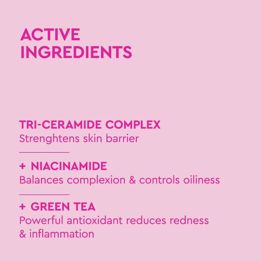 Zermet 1 Zermet 1 Moisturizing Gel Cream - Barrier Repair Cream/Gel Face Lotion with Niacinamide and Green Tea - Ceramide Face Moisturizer for Dry Skin - Alcohol Free, Oil Free Face Moisturizer - 1.69 fl. oz