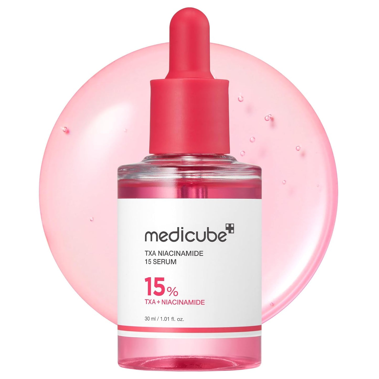 Zermet 1 medicube TXA+Niacinamide 15% Glow Facial Serum for After Spot Care | All-in-One Daily Korean Skincare | Uneven Skin Tone, Texture, and Hydration Care | High-Potency Tranexamic Acid 5% | 1.01 fl.oz