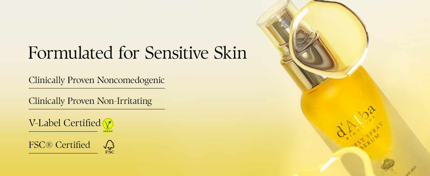 Zermet 1 d'alba Piedmont Italian White Truffle First Spray Serum, Vegan Skin Care, Light-weight Face Moisturizer, Glow Serum for Radiant Skin, Non Comedogenic, All In One Mist, Korean Skin Care (3.38 fl oz.)