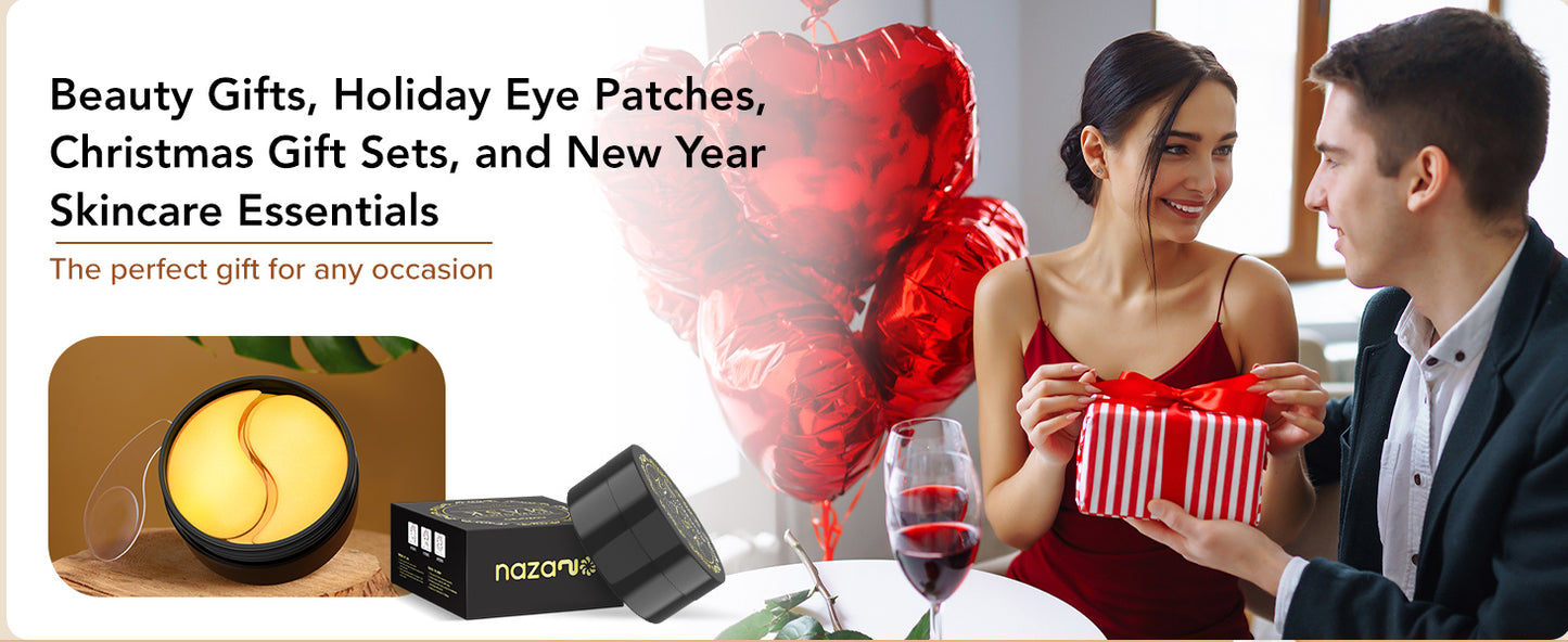 Zermet 1 24K Gold Under Eye Patches - 60 Pack for Puffy Eyes, Dark Circles, Bags & Wrinkles with Collagen & Hyaluronic Acid