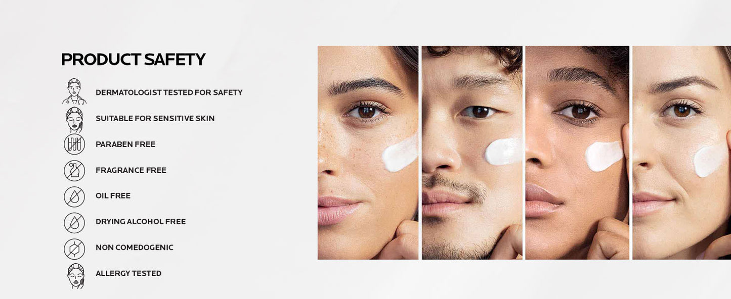 Zermet 1 La Roche-Posay Toleriane Double Repair Face Moisturizer, Daily Moisturizer Face Cream with Ceramide & Niacinamide for All Skin Types, Immediate Comfort & Long Lasting Hydration, Fragrance Free