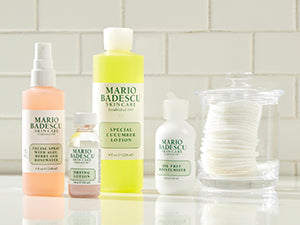 Zermet 1 Mario Badescu Facial Spray with Aloe, Herbs and Rose Water for All Skin Types, Face Mist that Hydrates, Rejuvenates & Clarifies