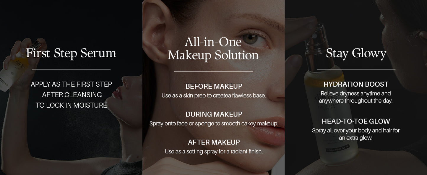 Zermet 1 d'alba Piedmont Italian White Truffle First Spray Serum, Vegan Skin Care, Light-weight Face Moisturizer, Glow Serum for Radiant Skin, Non Comedogenic, All In One Mist, Korean Skin Care (3.38 fl oz.)