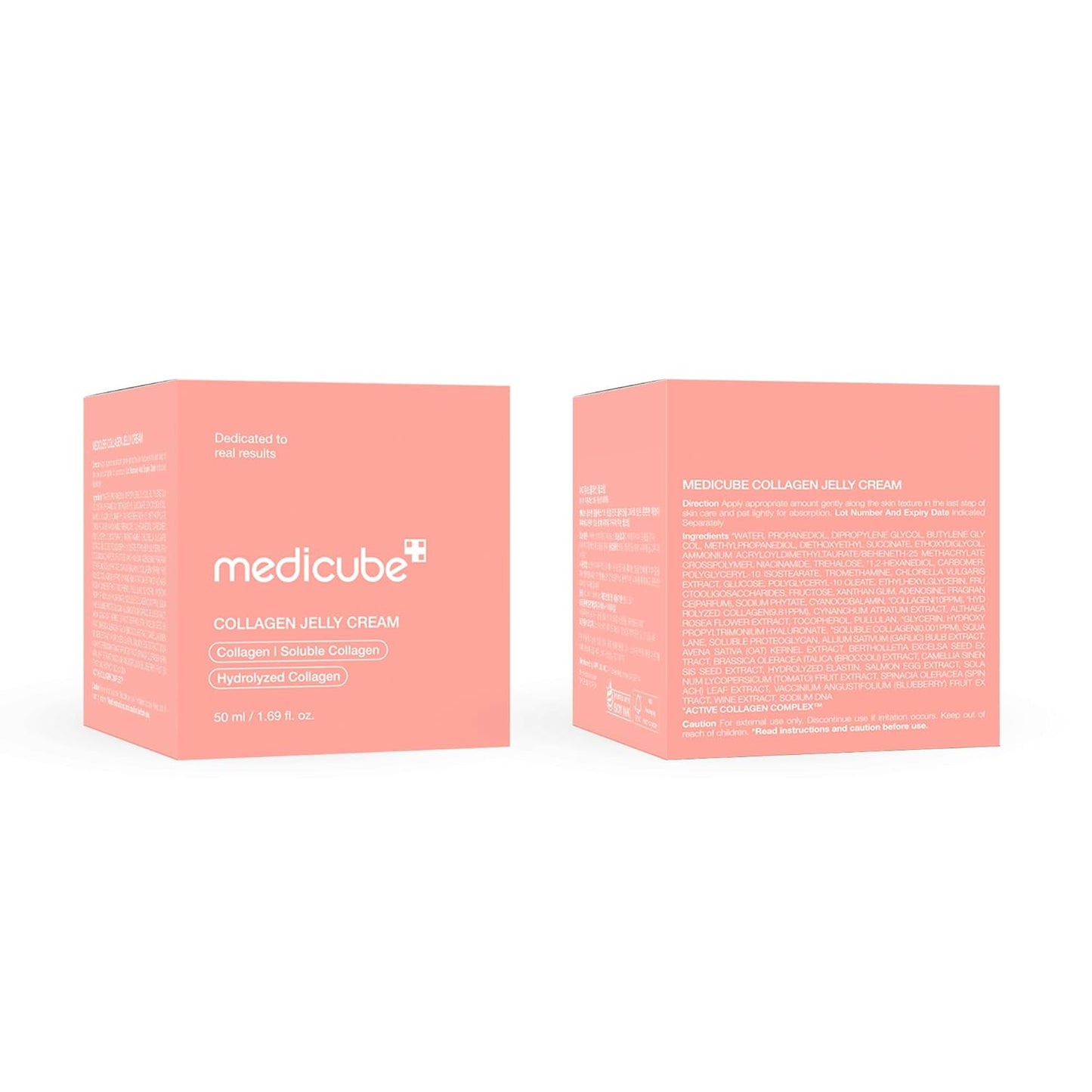 Zermet 1 Medicube Collagen Jelly Cream- Niacinamide & Freeze-Dried Hydrolyzed Collagen - Boosts skin's barrier hydration and gives 24h Glow & Lifted Look - Korean skincare (1.69 Fl Oz (Pack of 1))