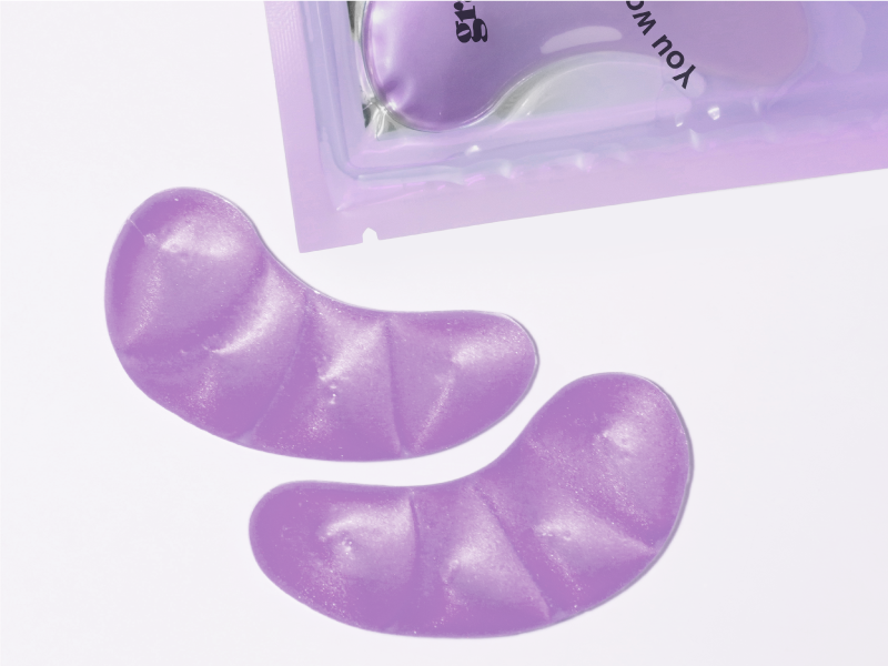 Zermet 1 grace & stella Retinol Under Eye Patches for Puffy Eyes and Dark Circles - Restoring Gel Under Eye Masks with Hyaluronic Acid - Vegan Cruelty-Free Skincare, Birthday Gifts for Women (Purple, 24 Pairs)