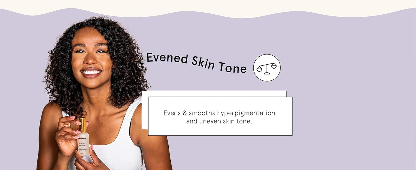 Zermet 1 grace & stella Award Winning Hyaluronic Acid Serum (50ml/1.7 fl oz) Hydrating Hyaluronic Acid Serum for Face - Acido Hialuronico for Women - Remove Fine Lines, Wrinkles, Anti Aging - Vegan Skincare