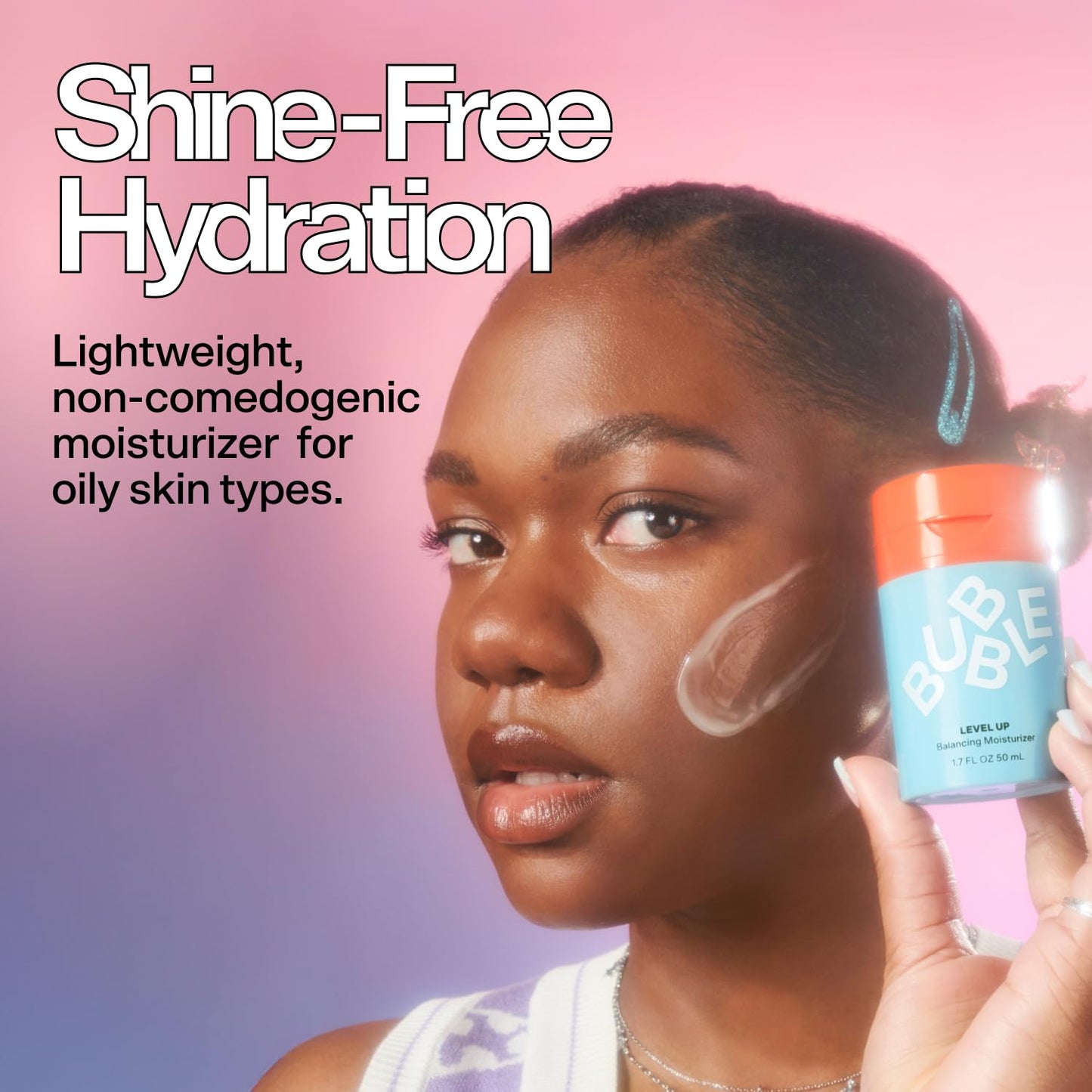 Zermet 1 Zermet 1 Skincare Level Up Gel Face Moisturizer for Oily Skin - Balancing + Hydrating Face Lotion with Niacinamide + Zinc to Improve Texture + Reduce Shine - Daily Lightweight Facial Moisturizer (50ml)