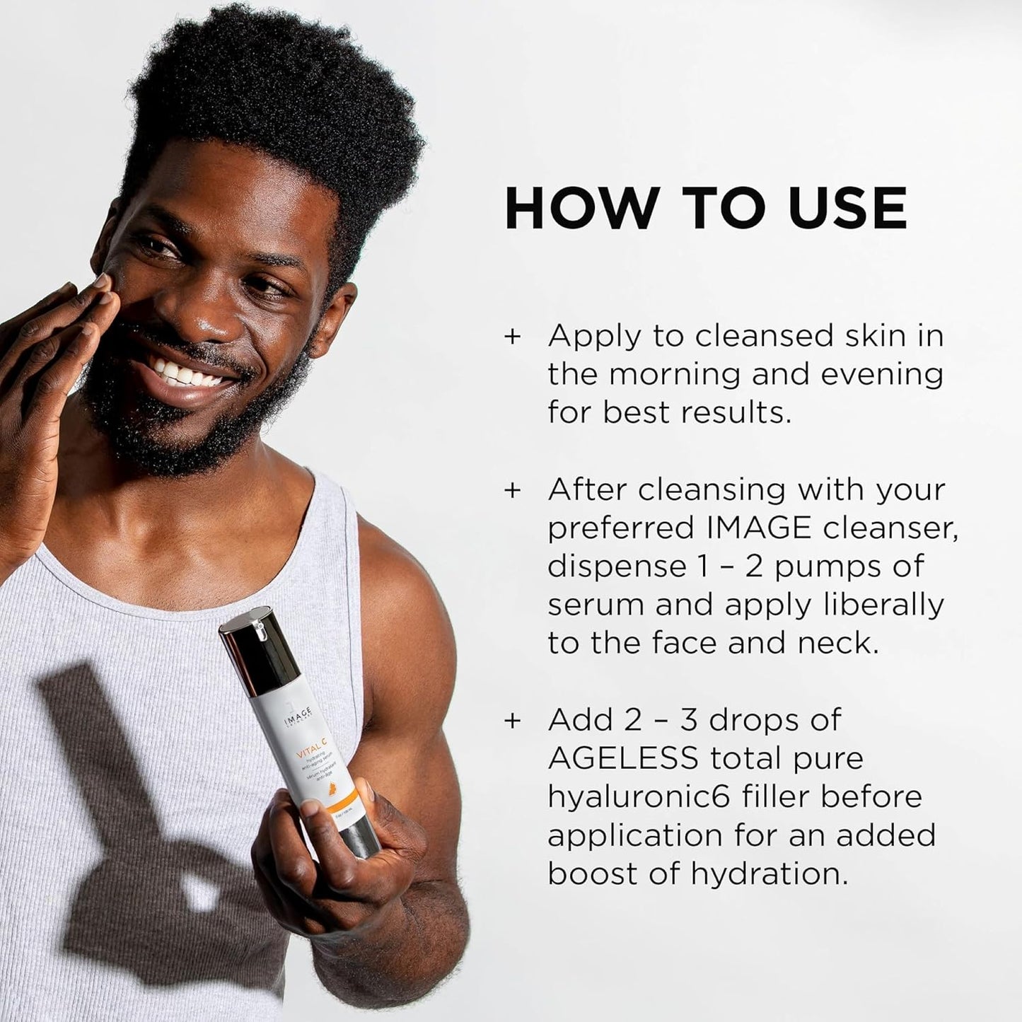 Zermet 1 Zermet 1  Skincare, VITAL C Hydrating Face Serum, with Vitamin C and Hyaluronic Acid, to Brighten, Tone and Smooth Appearance of Wrinkle