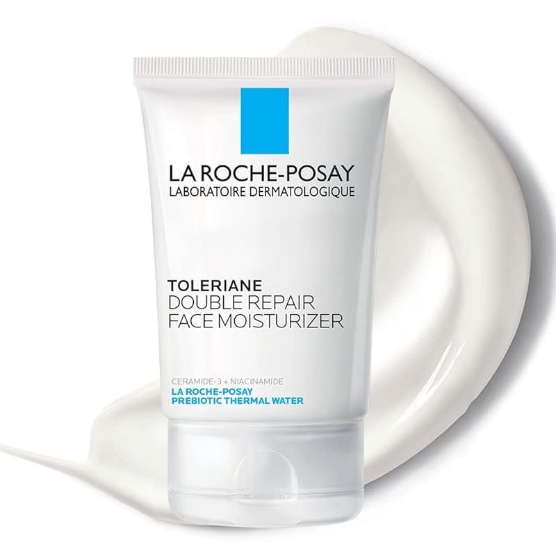 Zermet 1 La Roche-Posay Toleriane Double Repair Face Moisturizer, Daily Moisturizer Face Cream with Ceramide & Niacinamide for All Skin Types, Immediate Comfort & Long Lasting Hydration, Fragrance Free