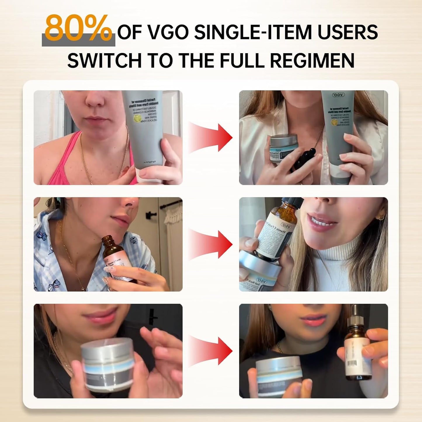 Zermet 1 Zermet 1  Skin Care Set, with Snail Mucin 92% Moisturizer 1.76 Oz & Vitamin C Face Serum 1.01 Oz, Daily Hydrating & Firming Skincare Routine Kit for All Skin Type