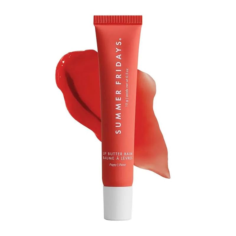 Zermet 1 Summer Fridays Tinted Lip Butter Balm - Conditioning Vegan Lip Balm for Instant Moisture, Shine & Hydration - Sheer-Tinted, Soothing Skincare - Pink Sugar (.5 Oz)
