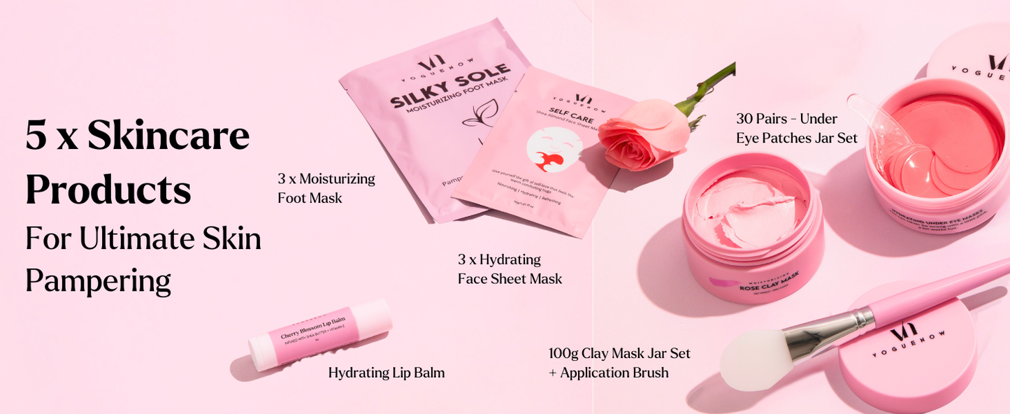 Zermet 1 Spa Gifts for Women- Premium Self Care Spa Kit With Bath, Skin Care Sets & Self Care Items For Women - Ultimate Pampering Skin Care Set - Birthday Gifts - Spa Gift Baskets (Pack of 20)