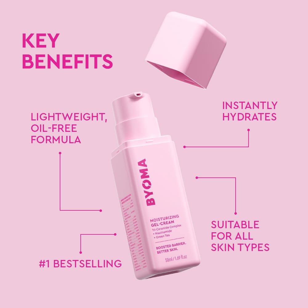 Zermet 1 Zermet 1 Moisturizing Gel Cream - Barrier Repair Cream/Gel Face Lotion with Niacinamide and Green Tea - Ceramide Face Moisturizer for Dry Skin - Alcohol Free, Oil Free Face Moisturizer - 1.69 fl. oz