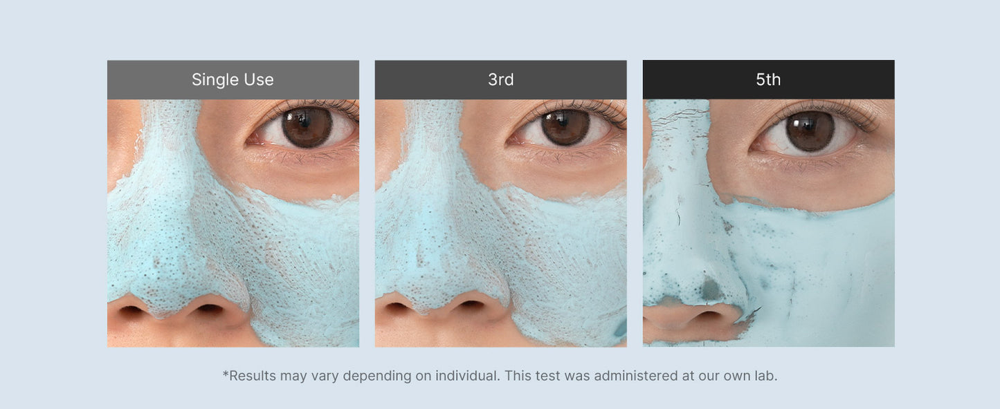 Zermet 1 Medicube Zero Pore Blackhead Mud Facial Mask - Skin Cooling & Pore Tightening - 3 Minute Quick Dry Formula with AHA, BHA, PHA, and Pore-Purifying Clay - Korean Mud Mask 3.52 oz