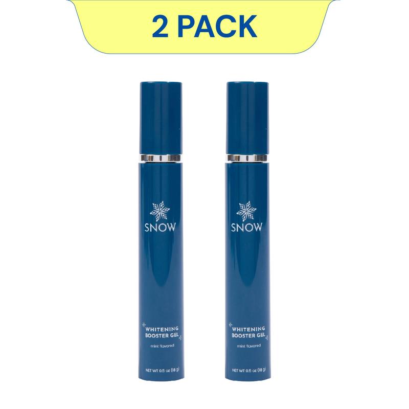 SNOW Daily Toothpaste Teeth Whitening Booster Gel Oral Brush | Gentle & Safe on Enamel | Safe at-Home Dental Hygiene | Tooth Care for a Whiter Smile