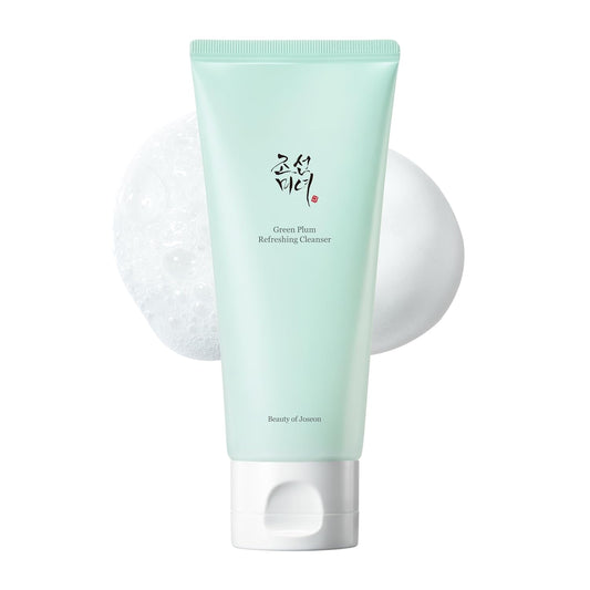 Zermet 1 Beauty of Joseon Green Plum Refreshing Cleanser Gel Type Deep Pore Cleansing, Acne Face Wash, Blackhead Remover for All Skin Types, Korean Skincare 100ml, 3.38 fl.oz