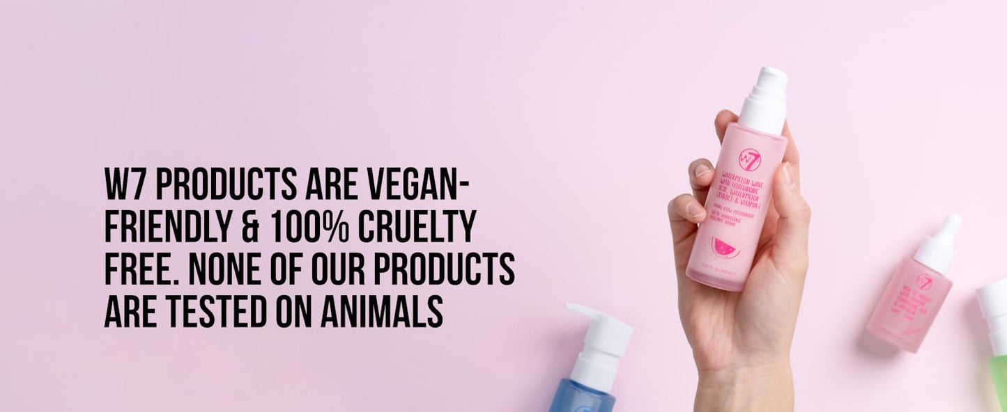 Zermet 1 W7 Self Care Skincare Set | Face Cleanser, Toner, Serum, Moisturizer & Lip Mask | Complete Daily Face Routine | Full Size, Long Lasting Products to Use at Home