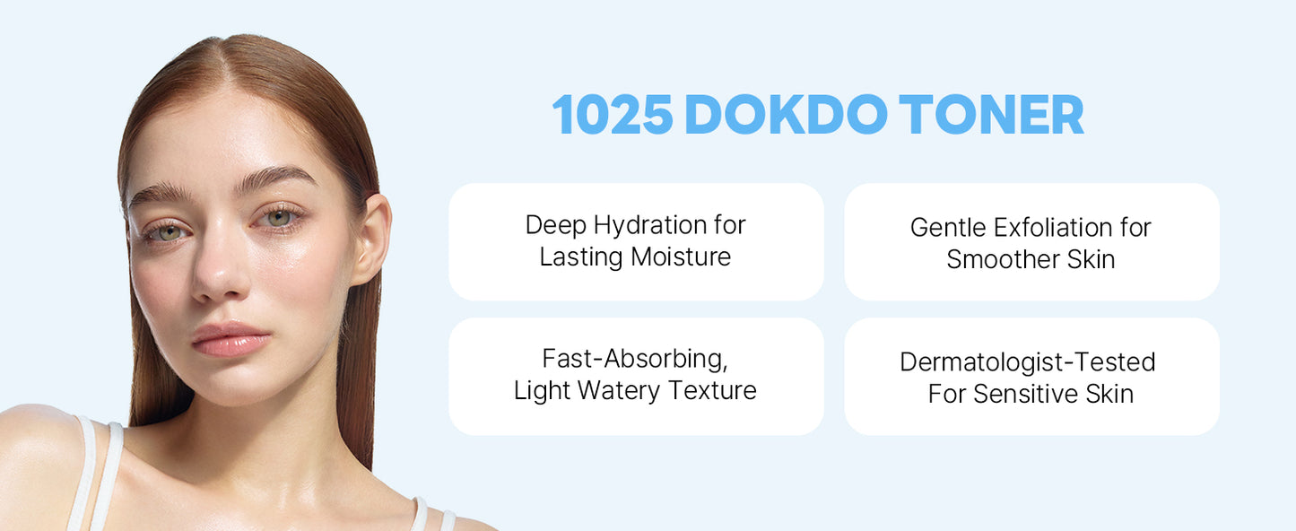 Zermet 1 Zermet 1 1025 Dokdo Toner 6.76 Fl Oz, Oil Control and Reduces Excess Sebum, Gentle Exfoliating Facial Toner, Deep Sea Water for Moisturization, Soft Finish Without Stickiness, Korean Skin Care
