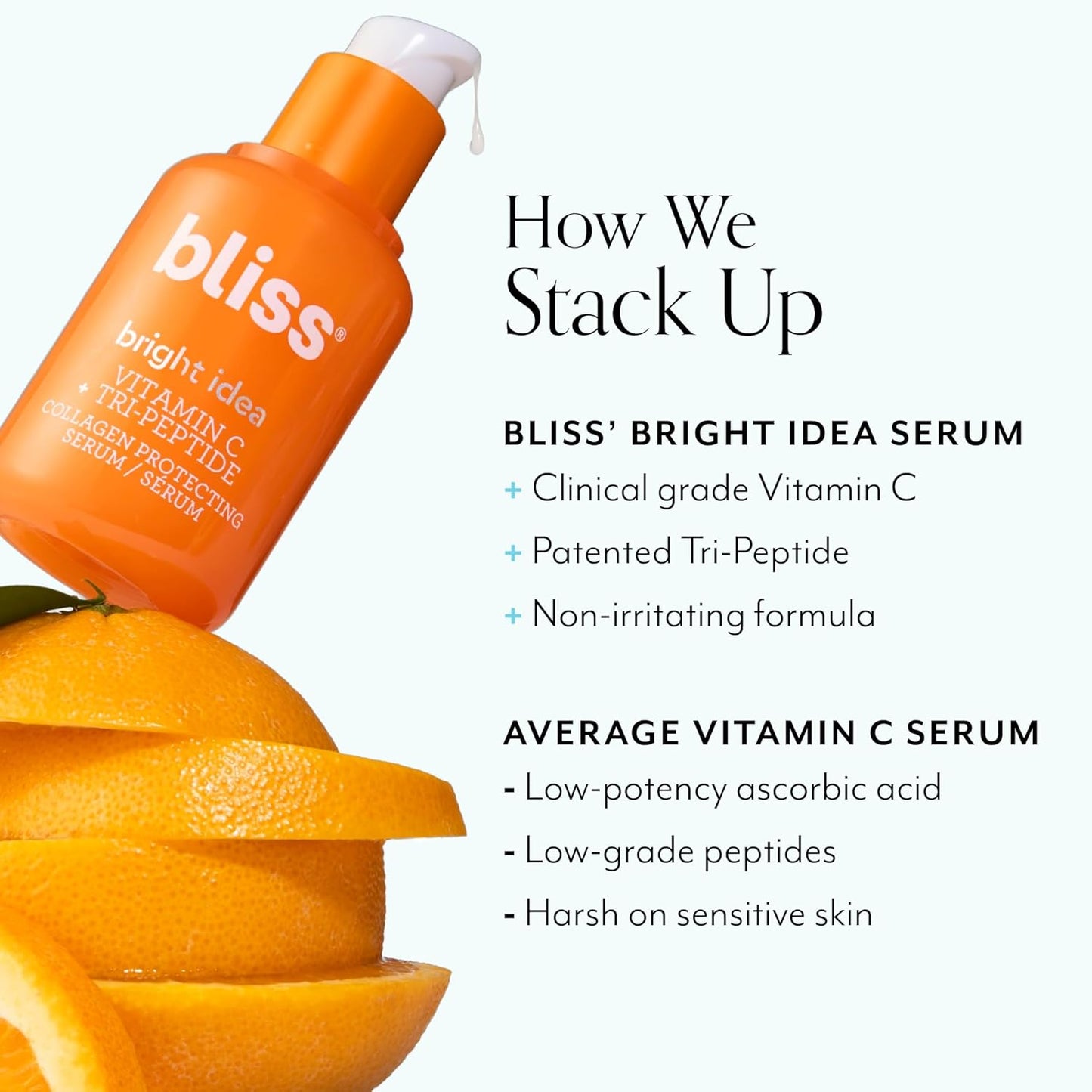 Zermet 1 Bliss Vitamin C + Tri-Peptide Bright Idea Serum – 15% Brightening + Barrier Boost Complex for Radiant, Firm Skin – Anti-Aging Face Serum Boosts Collagen & Elasticity - 1 fl oz