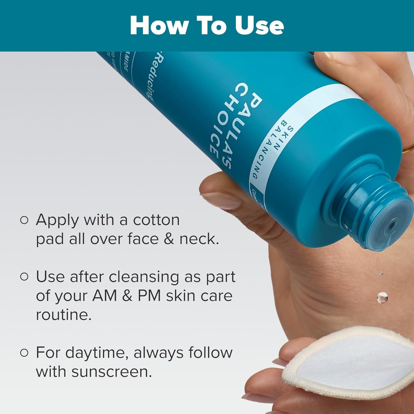 Zermet 1 Paula's Choice SKIN BALANCING Pore-Reducing Face Toner with Niacinamide, for Oily Skin & Combination, Minimizes Large Pores, Controls Oil & Shine, Hydrates & Replenishes, Fragrance-Free