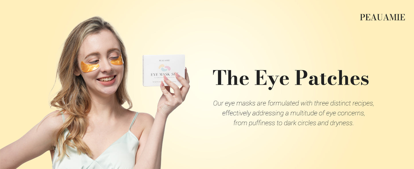 Zermet 1 Under Eye Patches Gold and Hyaluronic Acid for puffy eyes,Rose Eye Masks for Dark Circles and Puffiness skin care Smooth Wrinkles products 30 Pairs