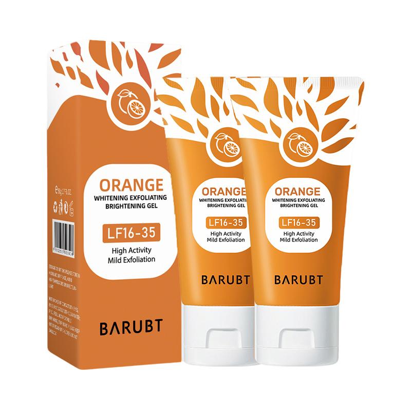 Zermet Orange Enzyme Exfoliating Gel. A gentle exfoliating product for the face and body, containing jojoba particles and natural plant extracts.