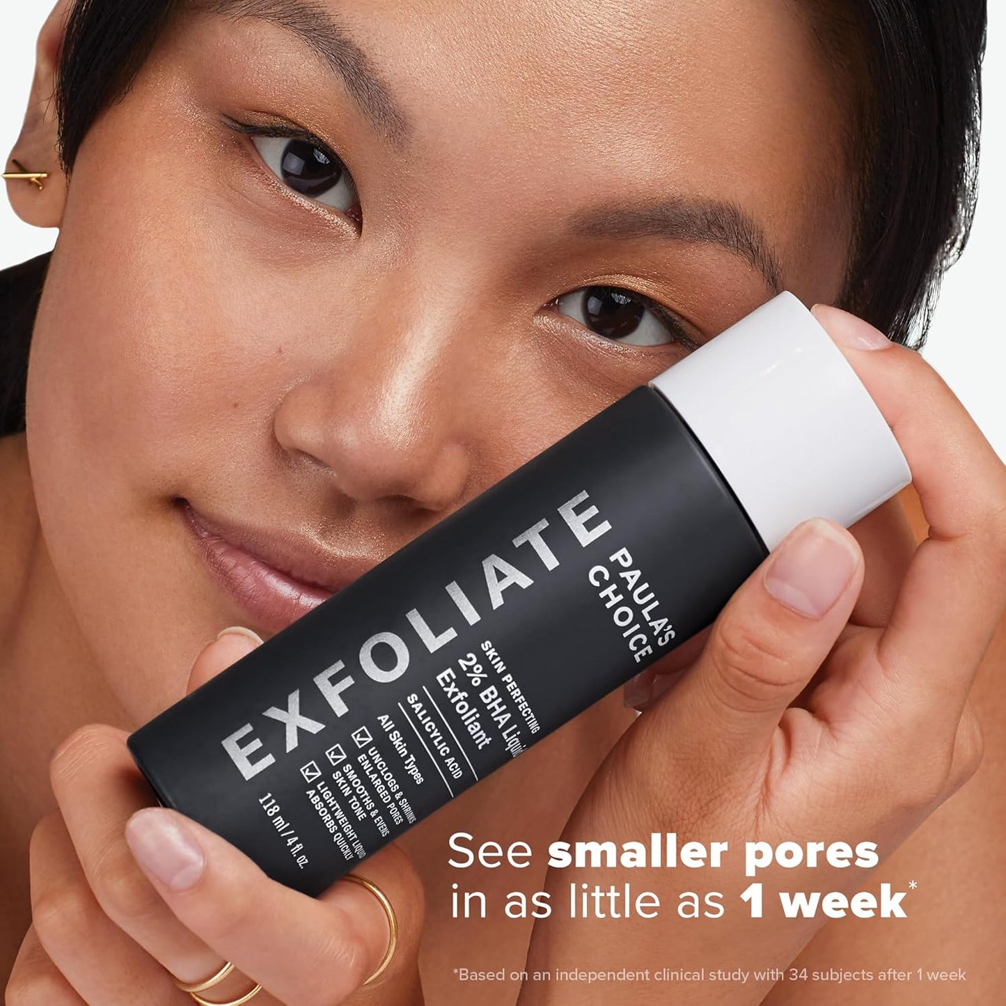 Zermet 1 Paula's Choice SKIN PERFECTING 2% BHA Liquid Exfoliant Polish, Salicylic Acid Facial Exfoliator Polish for Enlarged Pores, Wrinkles & Fine Lines, Suitable for Blackhead-Prone Skin, Fragrance-Free