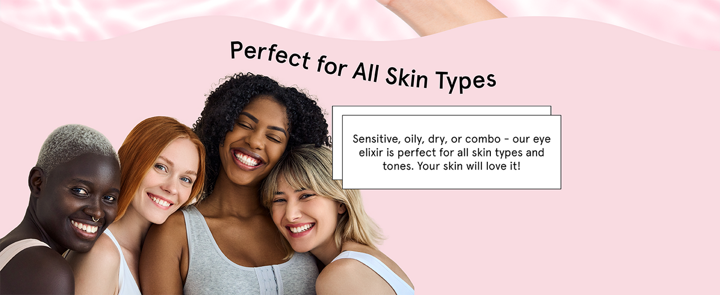 Zermet 1 grace & stella Award Winning Under Eye Brightener Roller - Airplane Travel Essentials - Retinol & Caffeine Eye Serum for Puffiness, Dark Circles, Wrinkles - Vegan Skincare (15ml / 0.51floz)